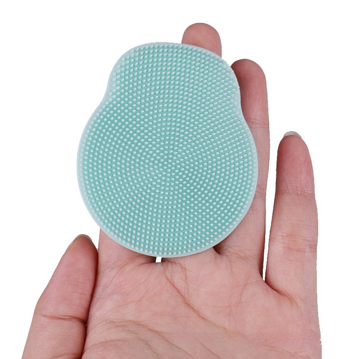 🧼💗 Silicone Bath Brush | Body Cleansing & Anti-Itch Facial Cleaning Tool