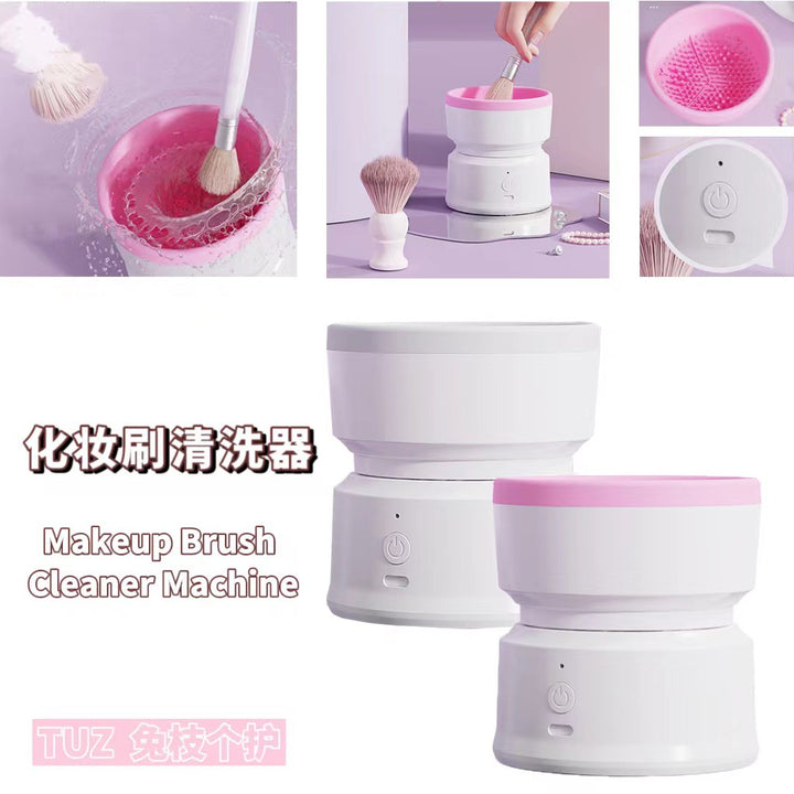 ✨ USB Electric Makeup Brush Cleaner — Automatic Cleaning Tool 💄🧼⚡