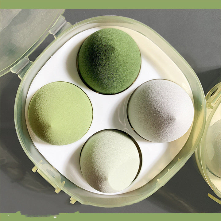 💧💄 Water Drop Air Cushion Puff | Super Soft Makeup Sponge Egg Set