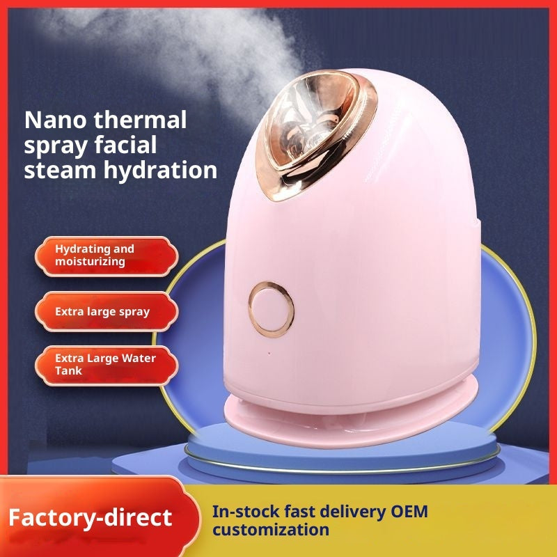 💨❄️🔥 New Hot & Cold Three-Spray Facial Vaporizer | Nano Steam Facial Beauty Device