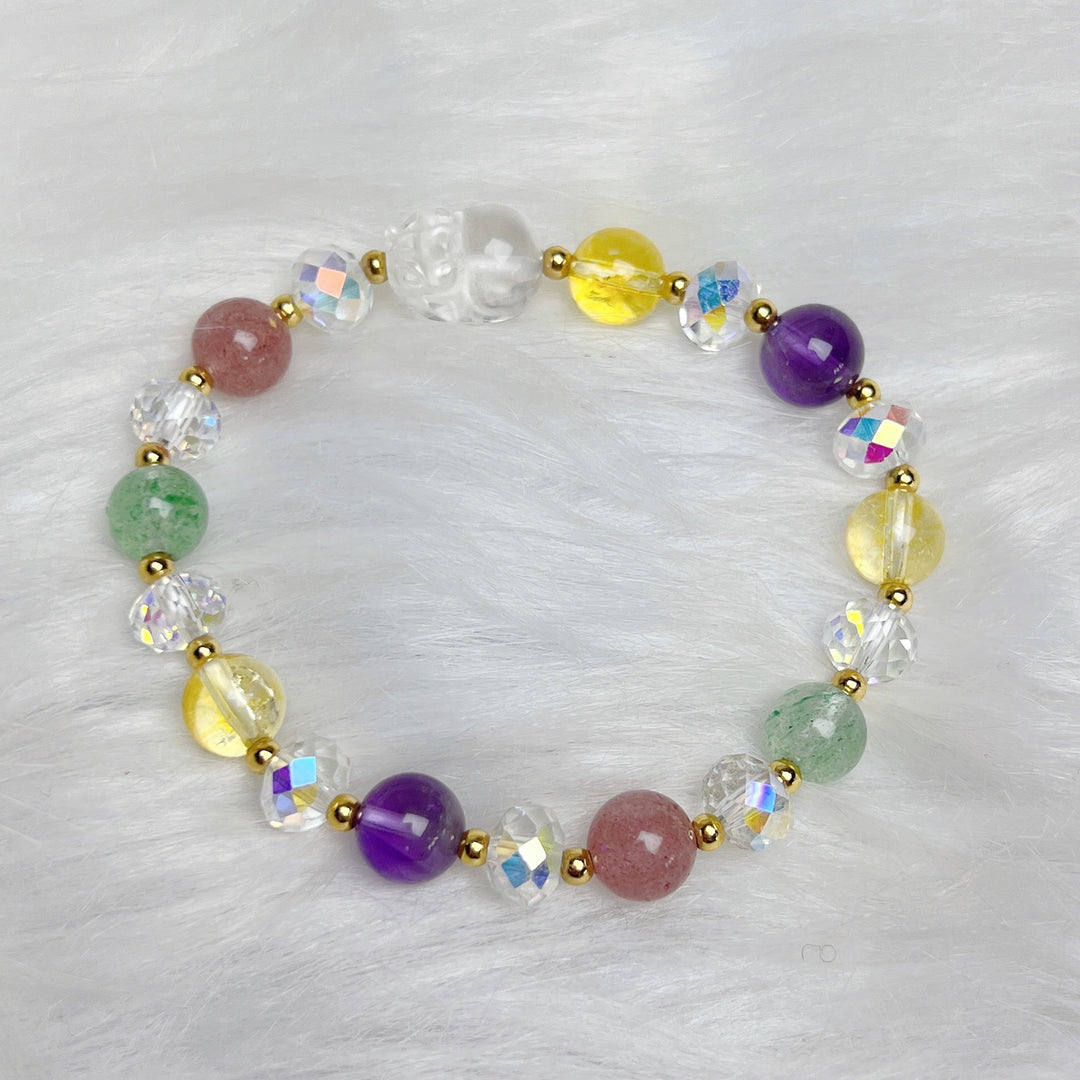 Phoenix Nine-Tail Fox Crystal Bracelet – Women's Elegant Jewelry
