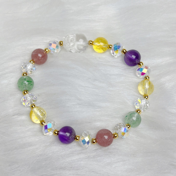 Phoenix Nine-Tail Fox Crystal Bracelet – Women's Elegant Jewelry