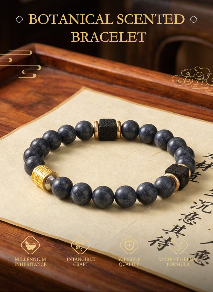 Chinese Herbal Bead Bracelet – Lightweight Wellness Jewelry