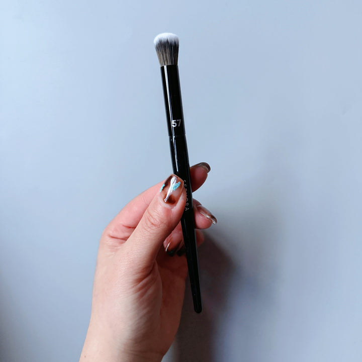 🌸 Lotus Series Double-Ended Makeup Brush – Foundation, Eyeshadow, Concealer & Blending Tool 💄✨