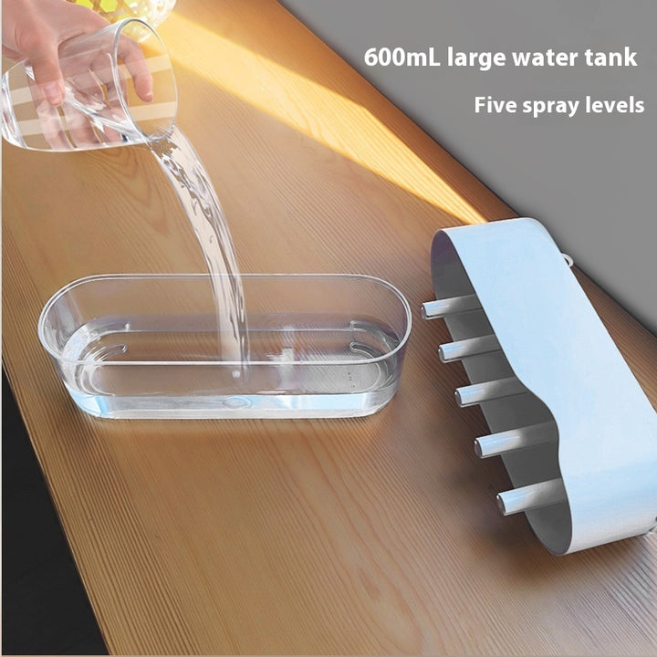 💧🌈 Large Spray Humidifier | Colorful Ambient Light Desk Diffuser ✨