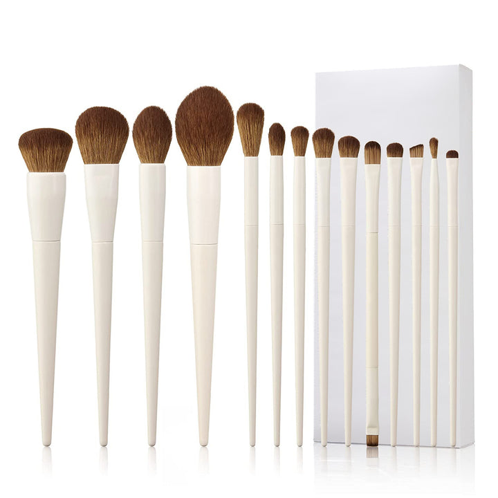 ✨ 14-Piece Soft Hair Makeup Brush Set — Professional Beauty Tools 💄
