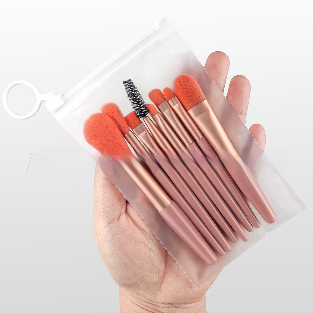✨ Portable Complete Makeup Brush Set — Multi-Color Beauty Tools Kit 💄