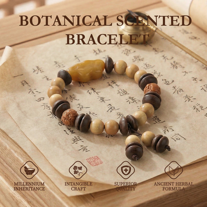Chinese Herbal Bead Bracelet – Lightweight Wellness Jewelry