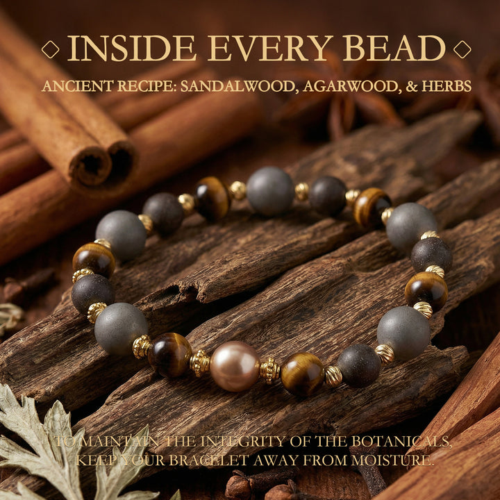 Chinese Herbal Bead Bracelet – Lightweight Wellness Jewelry