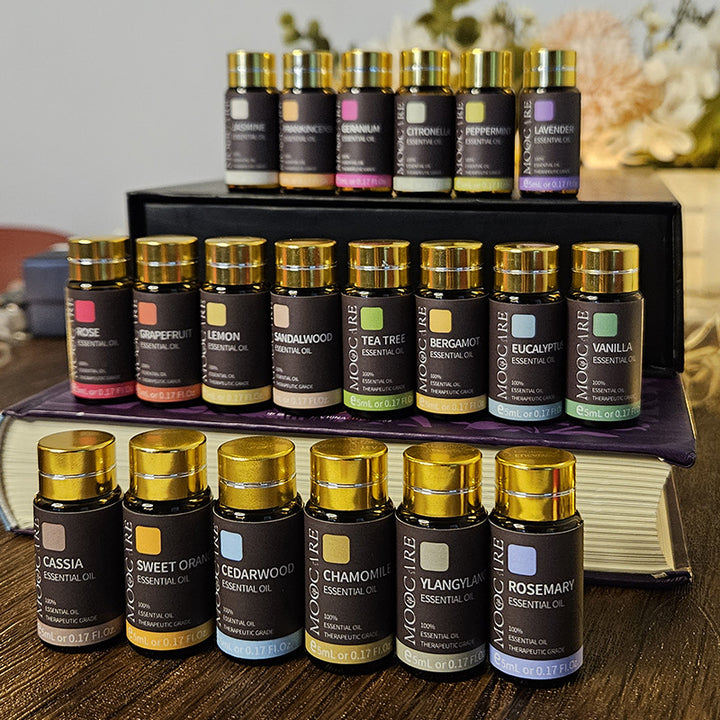 ✨ Moocare Aromatherapy Oil Set — 20PCS Essential Oil Collection 🌿💧