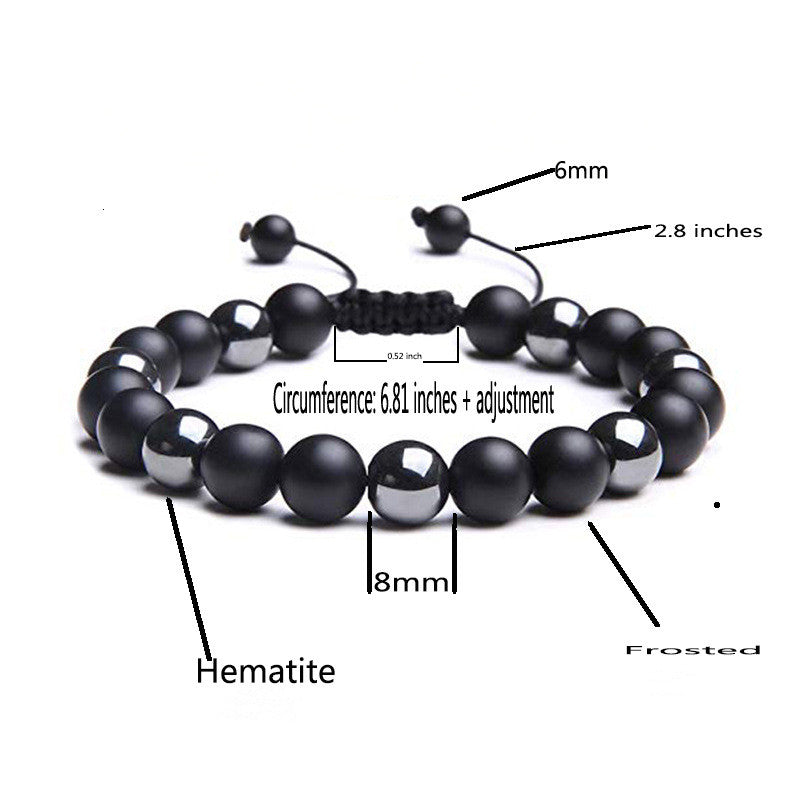 Woven Retro Bracelet – European & American Unisex Style