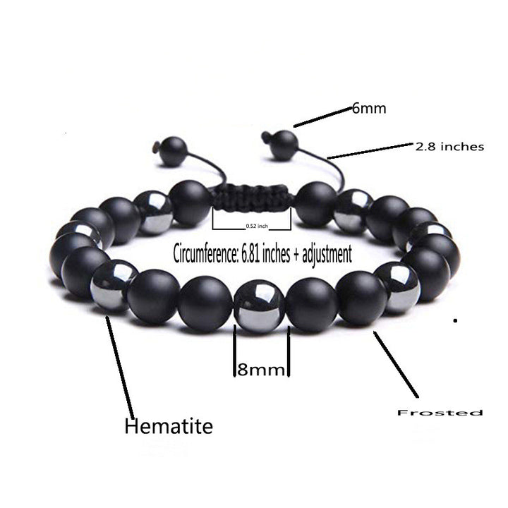 Woven Retro Bracelet – European & American Unisex Style