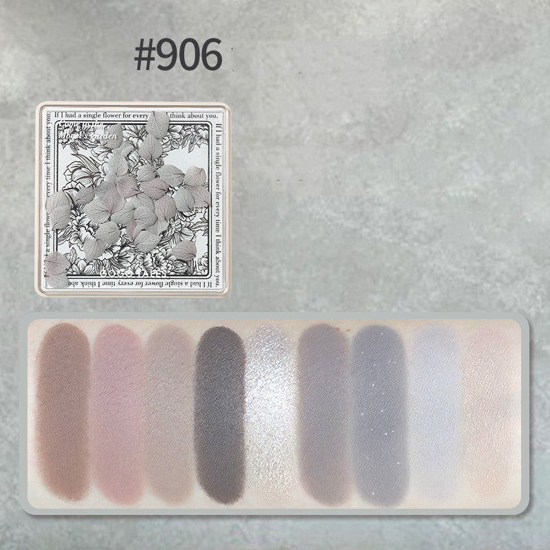 ✨ Fashion Simple Eyeshadow Palette – Matte, Pearl & Glitter Makeup Set ✨