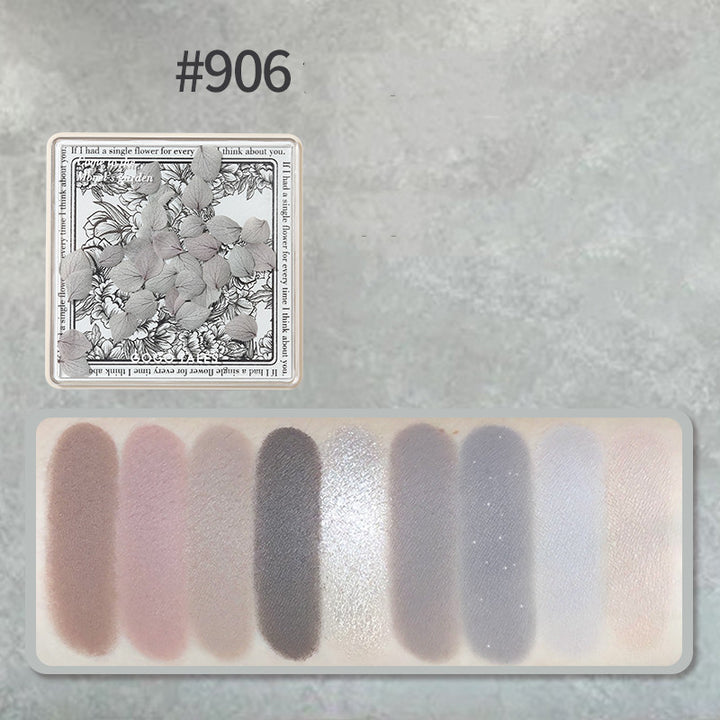 ✨ Fashion Simple Eyeshadow Palette – Matte, Pearl & Glitter Makeup Set ✨