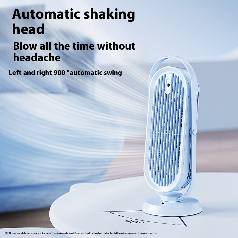 🌬️💧 USB Tower Fan Humidifier | Shaking Head Large Wind Spray Air Cooler