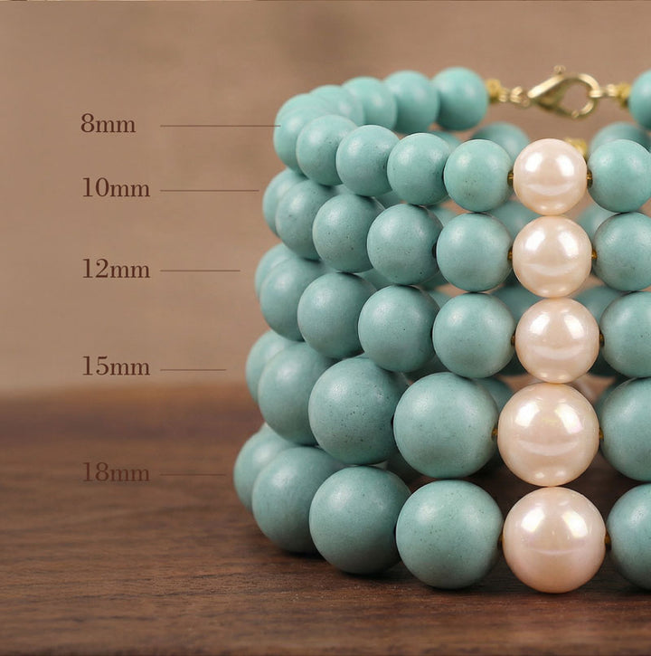 Chinese Herbal Bead Bracelet – Lightweight Traditional Wellness Jewelry