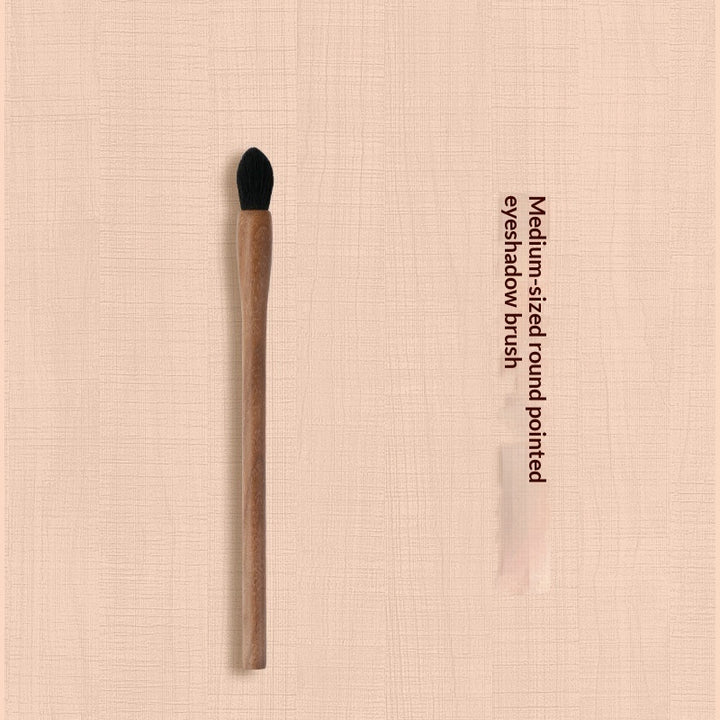 ✨ H Set Vintage Black Walnut Makeup Brush Set — 24-Piece Luxury Kit 💄🌿