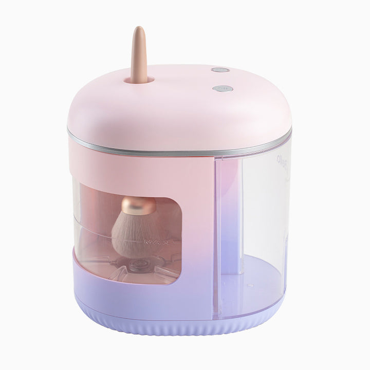 ✨ Automatic Makeup Brush Cleaner — Electric Shake, Dry & Disinfection Tool 💄🧼⚡