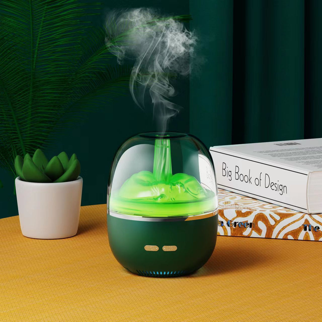 🌈💧 Ultrasonic Aromatherapy Humidifier | Colorful Light Essential Oil Diffuser ✨