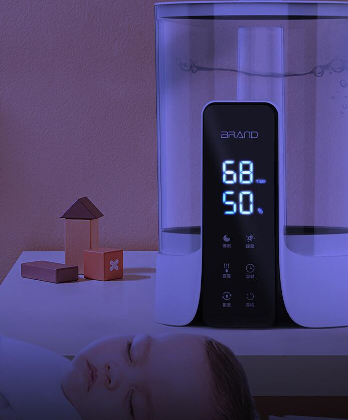 💧🌿 Ultrasonic Silent Atomizing Air Humidifier | 6L Household Humidifier