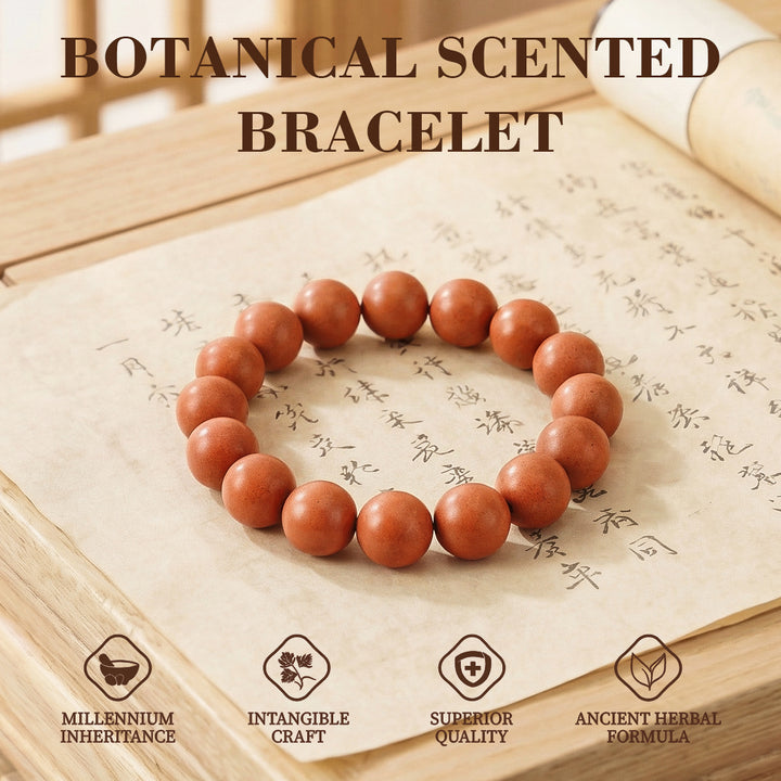 Chinese Herbal Bead Bracelet – Lightweight Wellness Jewelry
