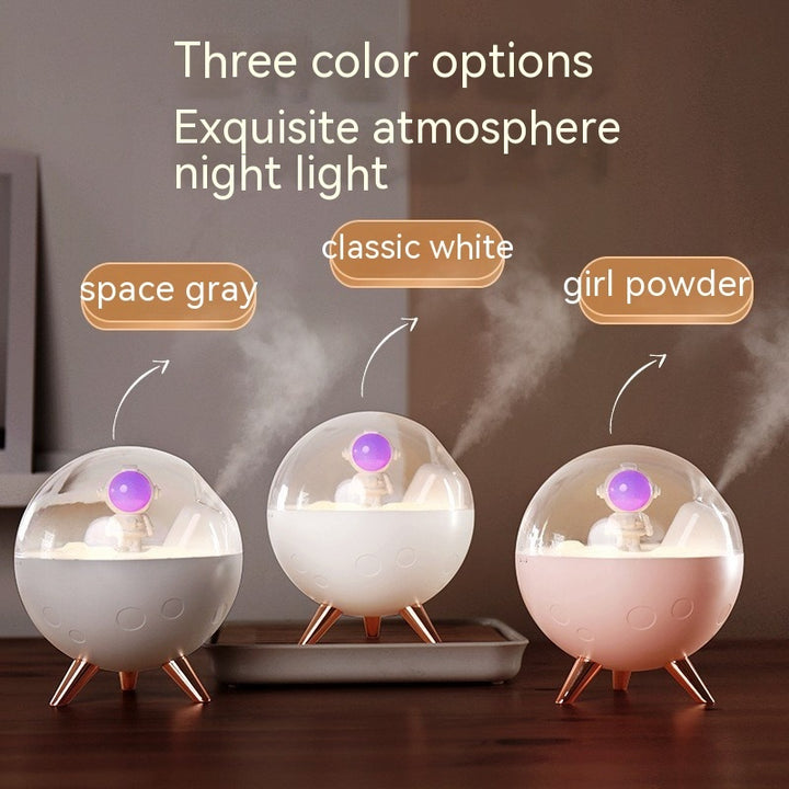 👨‍🚀💧 Spaceman Mini Humidifier | Wireless USB Desktop Spray Air Moisturizer ✨