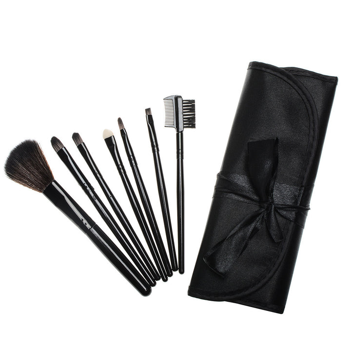 ✨ Multifunctional Portable 7-Piece Ribbon Makeup Brush Set 💄