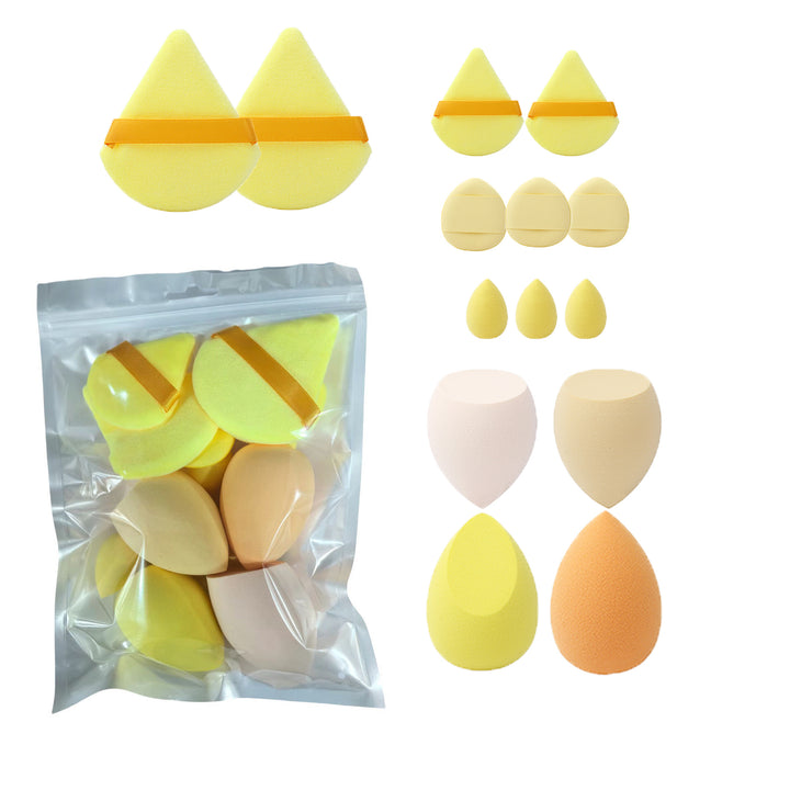 💄✨ 14-Piece Ultra-Soft Makeup Sponge Set