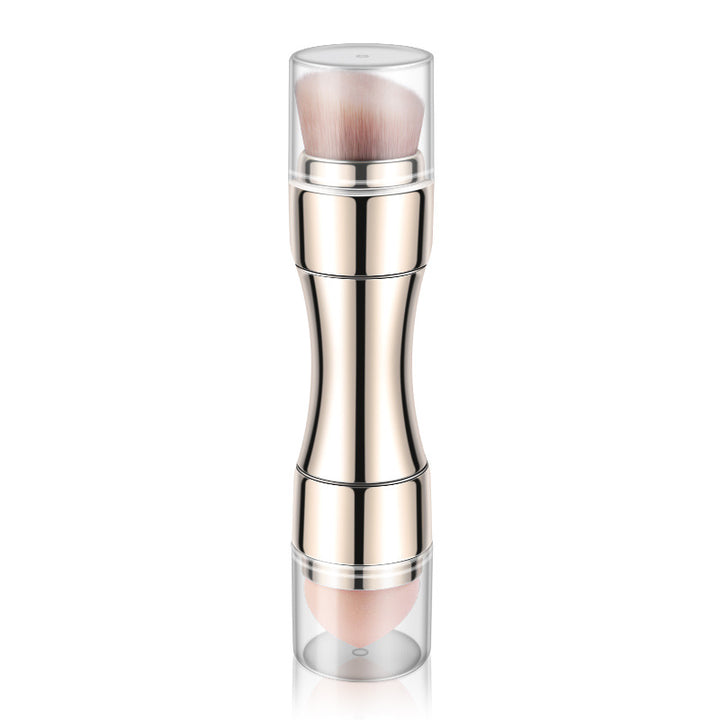 ✨ Retractable Metallic 4-in-1 Multifunctional Makeup Brush 💄✨