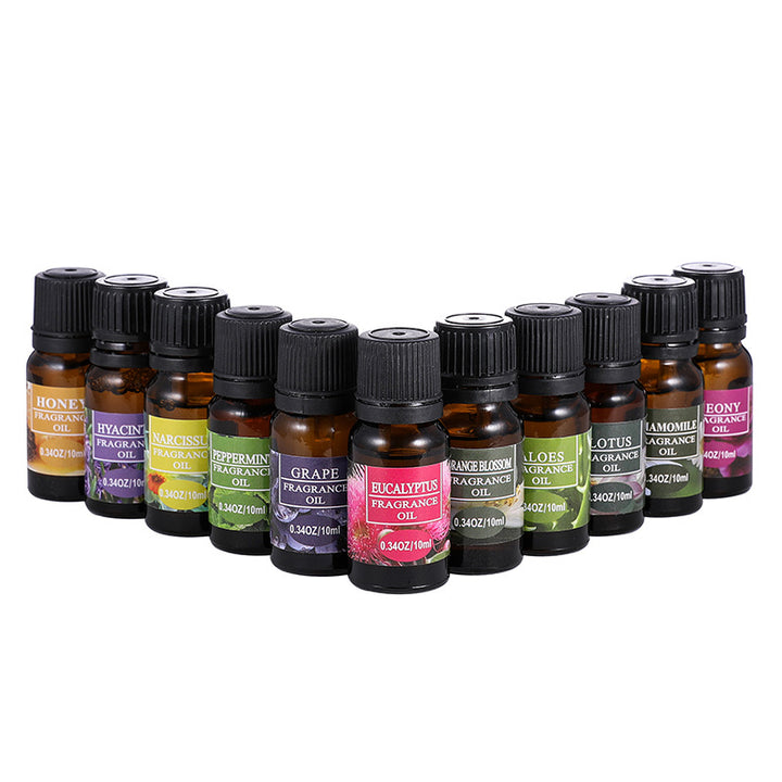 ✨ Lotus Malaysia Aromatherapy Essential Oil Set — Water-Soluble Diffuser Oils (20 × 10ml) 🌿💧
