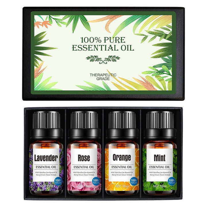 ✨ Water-Soluble Lavender Plant Aromatherapy Oil Set — Humidifier Essential Oils (8 Bottles) 🌿💧💜