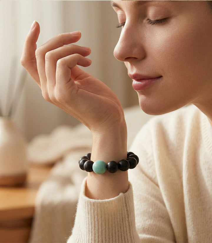 Chinese Herbal Bead Bracelet – Lightweight Wellness Jewelry