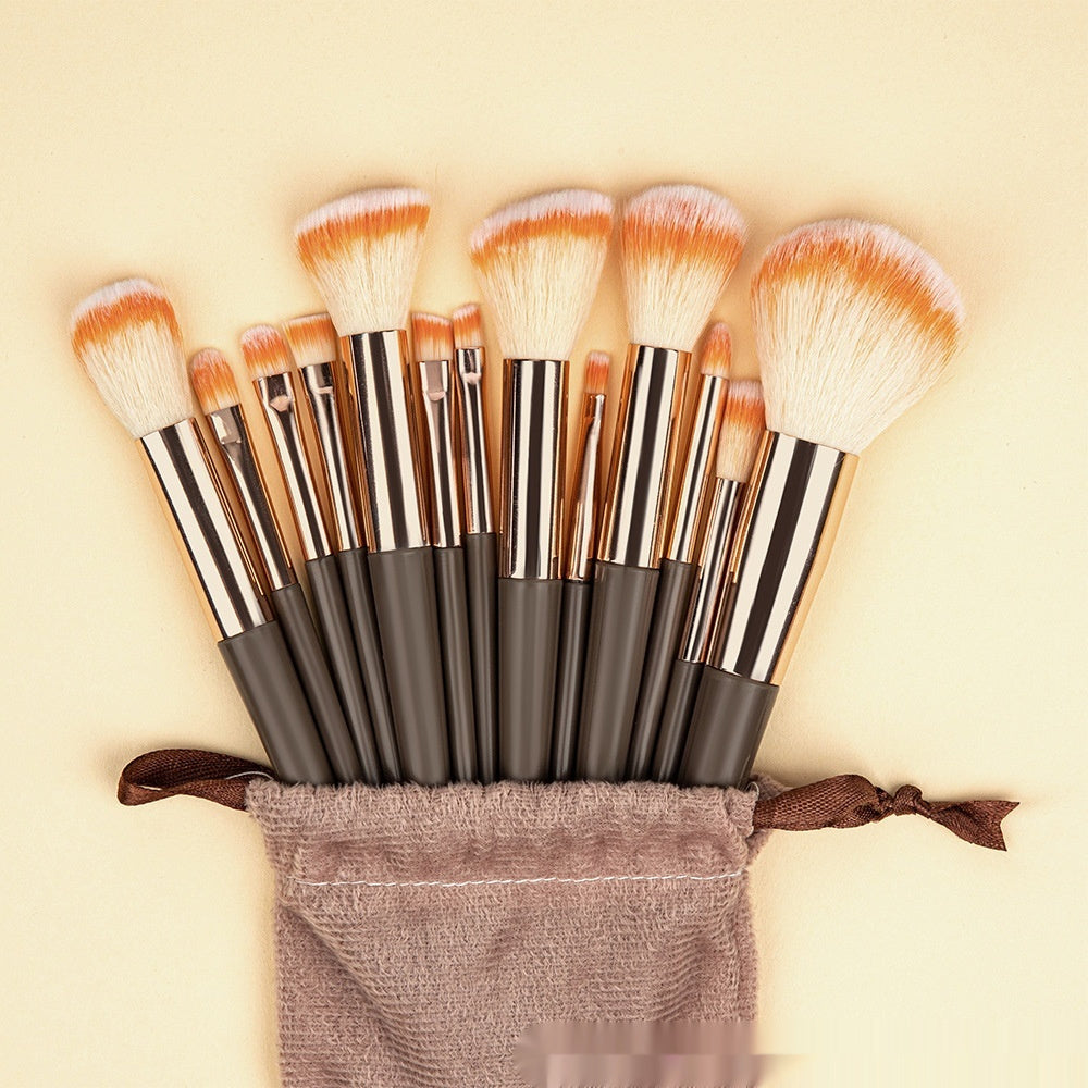✨ Portable Complete Makeup Brush Set — Multi-Color Beauty Tools Kit 💄