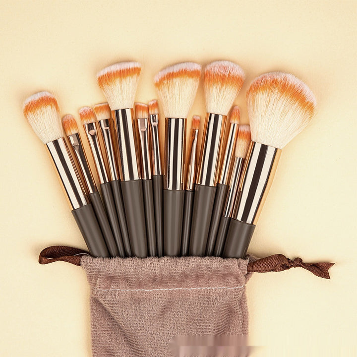 ✨ Portable Complete Makeup Brush Set — Multi-Color Beauty Tools Kit 💄