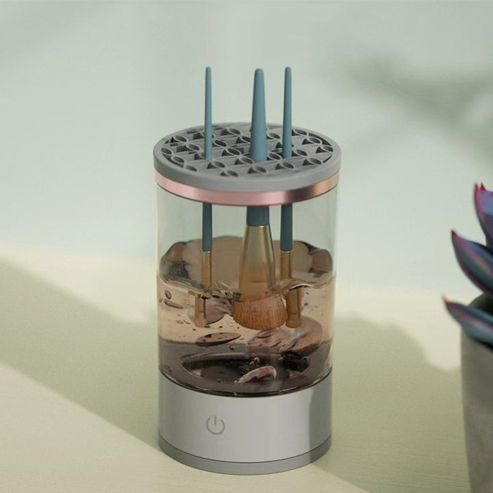 ✨ Portable Electric Makeup Brush Cleaner — USB Automatic Cleaning Machine 💄🧼⚡