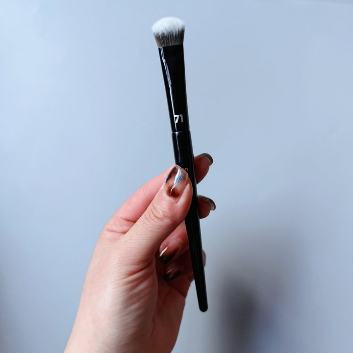 🌸 Lotus Series Double-Ended Makeup Brush – Foundation, Eyeshadow, Concealer & Blending Tool 💄✨