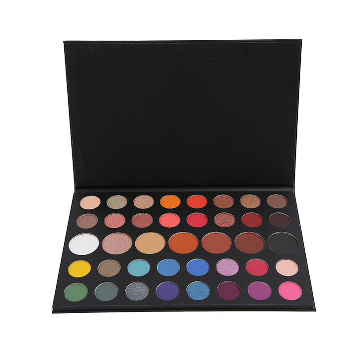 ✨ 39-Color Eyeshadow Palette – Tati Beauty Inspired Multi-Texture Shadow Tray ✨