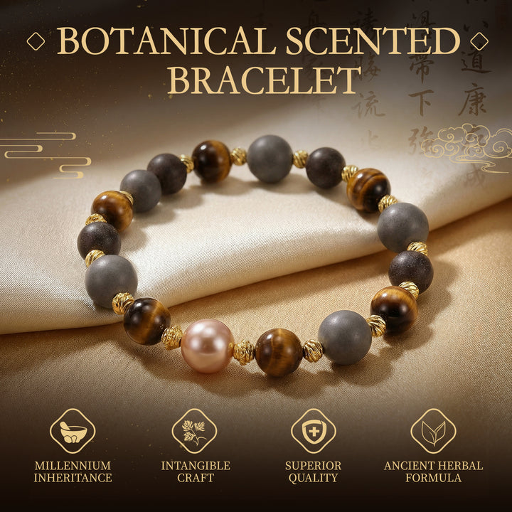 Chinese Herbal Bead Bracelet – Lightweight Wellness Jewelry
