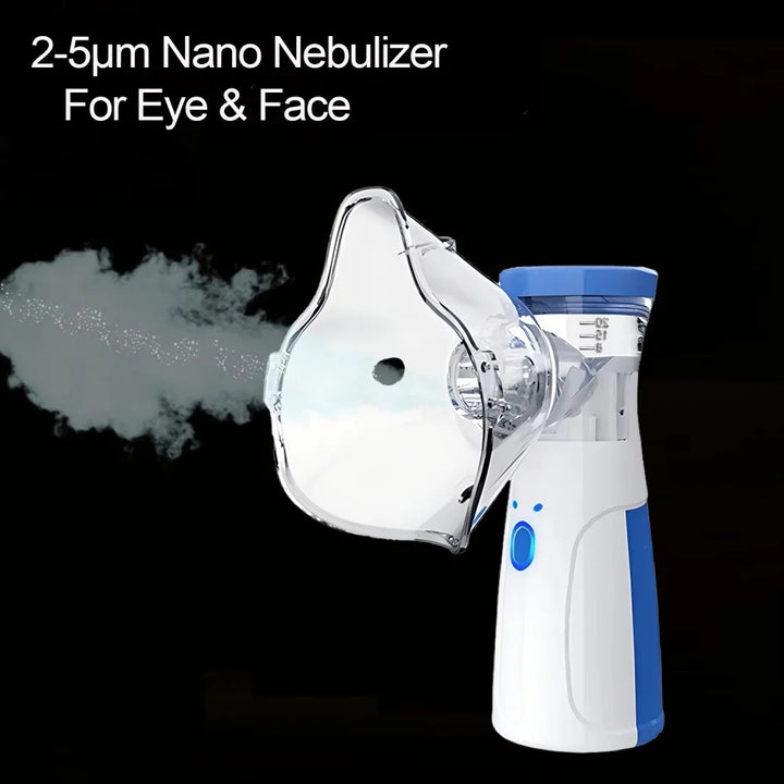 💆‍♀️💧 Portable Nano-Ion Facial Steamer | Handheld Mist Hydration Device