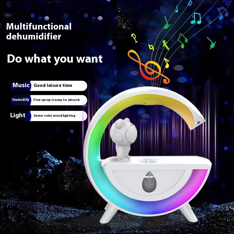 💧✨ Water Drop Backflow Anti-Gravity Humidifier | Bluetooth Ambience Light Humidifier