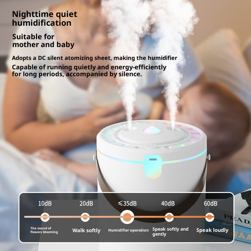 💧🔋 Rechargeable Portable Humidifier | Simple Bedroom & Home Use