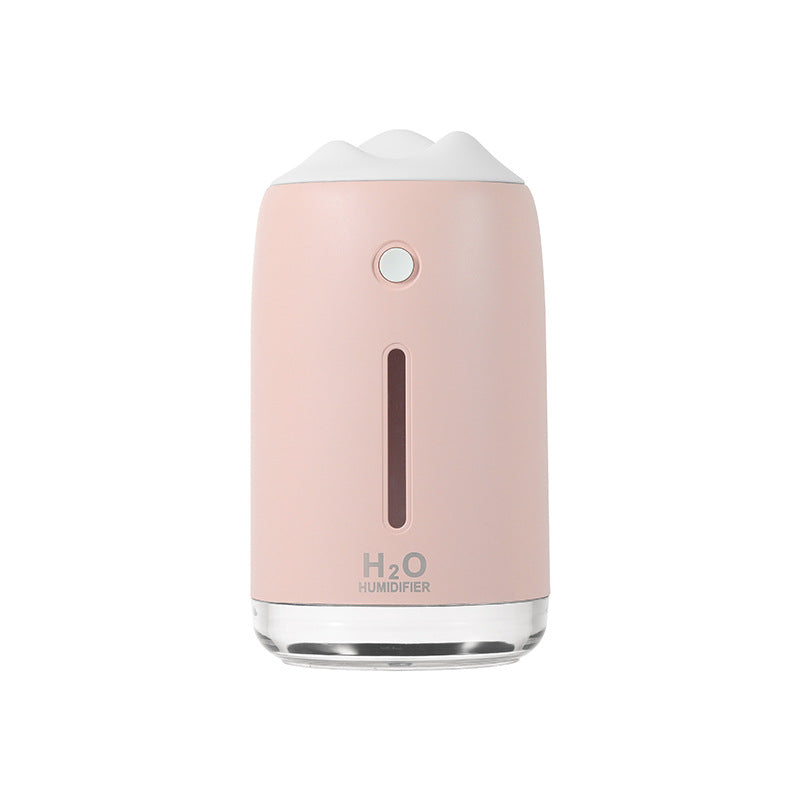 🌙💧 Night Light Ultrasonic Humidifier | USB Mini Air Purifier 🌿✨