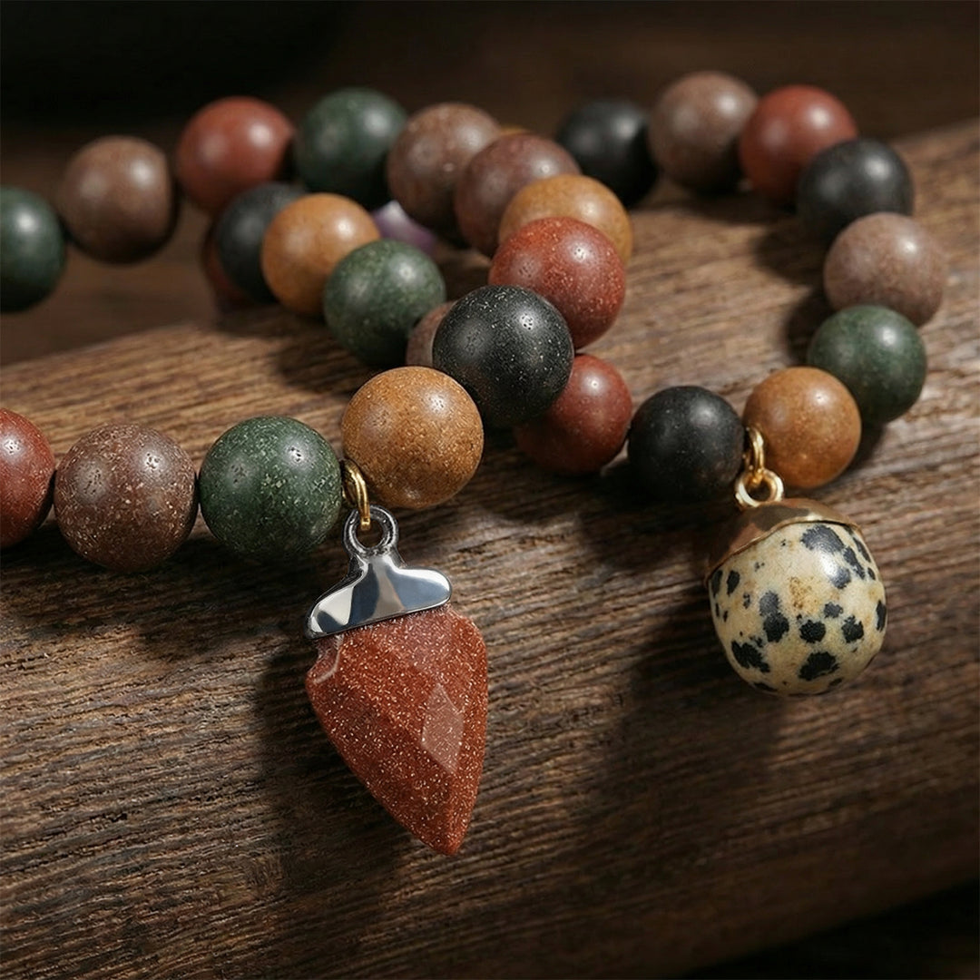 Chinese Herbal Bracelet – Lightweight Traditional Wellness Bead Jewelry