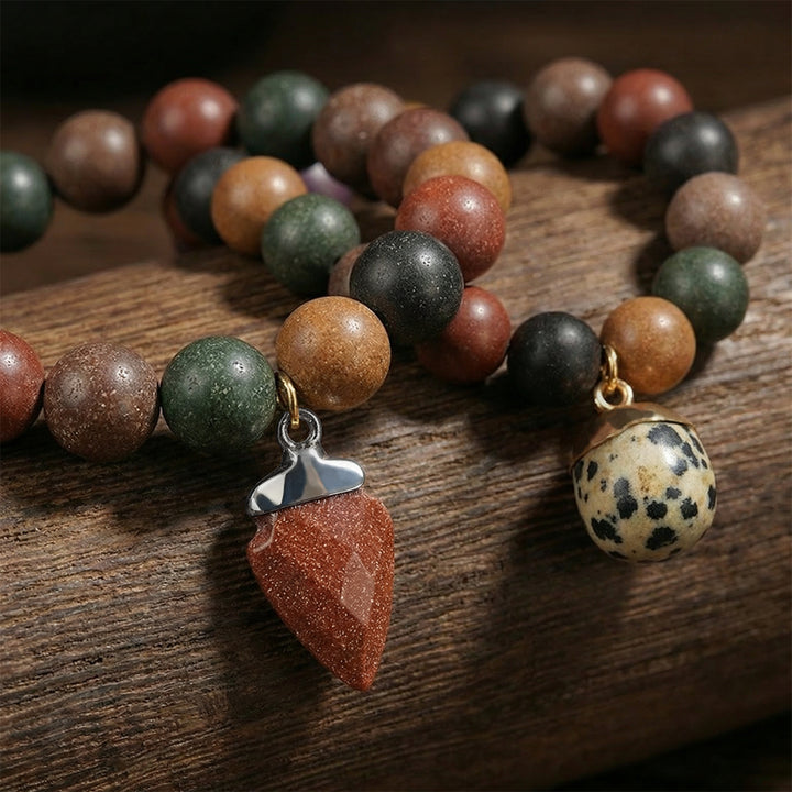 Chinese Herbal Bracelet – Lightweight Traditional Wellness Bead Jewelry