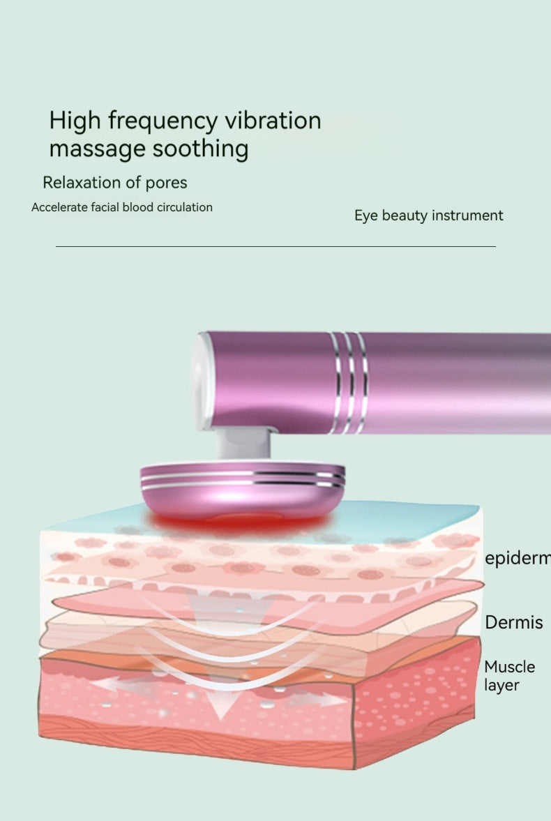 👁️✨ Facial Lifting & Tightening Eye Beauty Instrument | LED Vibration Eye Care Device