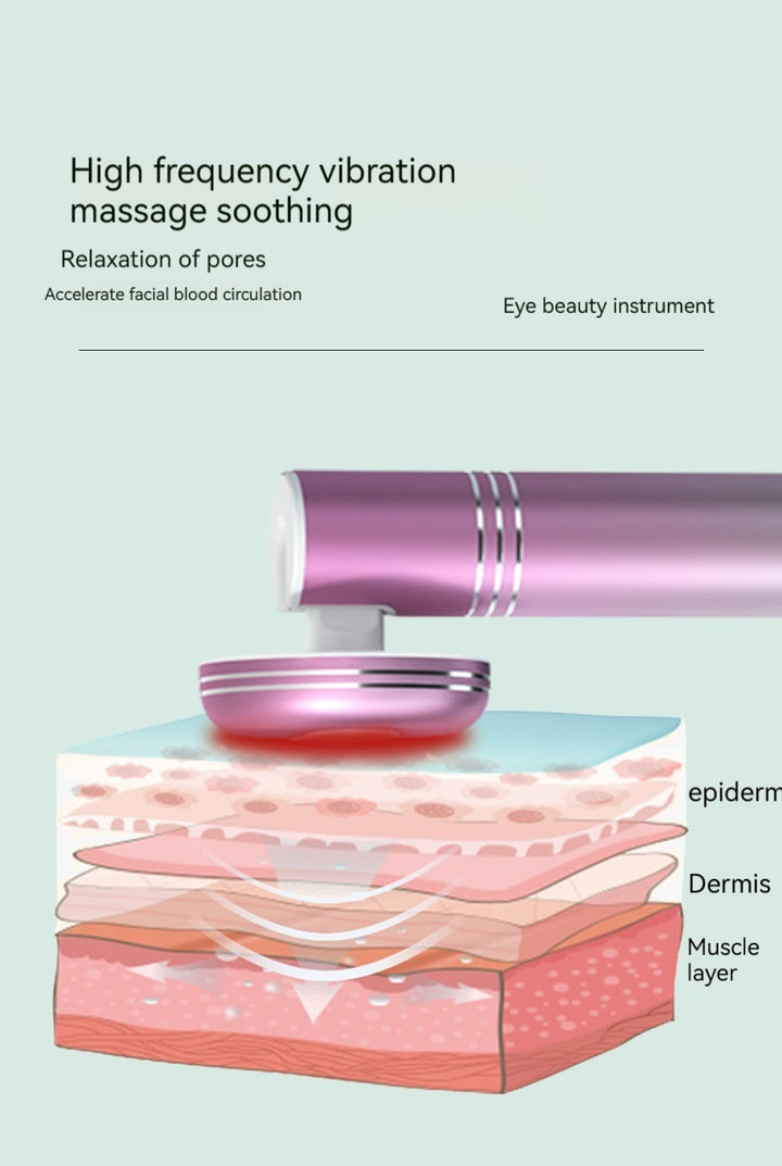 👁️✨ Facial Lifting & Tightening Eye Beauty Instrument | LED Vibration Eye Care Device