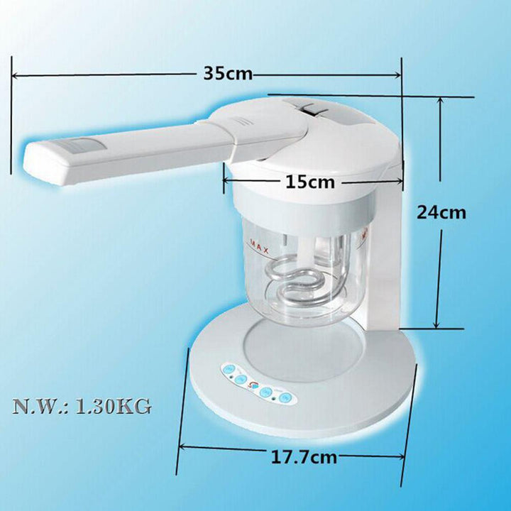 💨✨ Water Replenishing & Moisturizing Hot Face Steamer | Thermal Spray Beauty Device