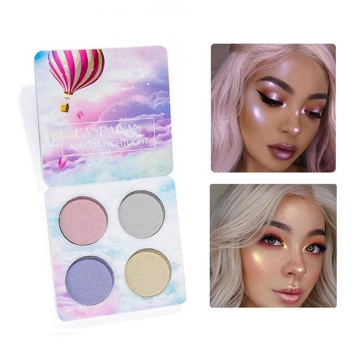 🎨✨ Matte & Glitter Eyeshadow Palette | Earth Tone Makeup Kit with Brush 💄