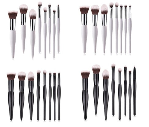 ✨ 8-Piece Makeup Brush Set & Tools — Beauty Cover Brush Kit 💄