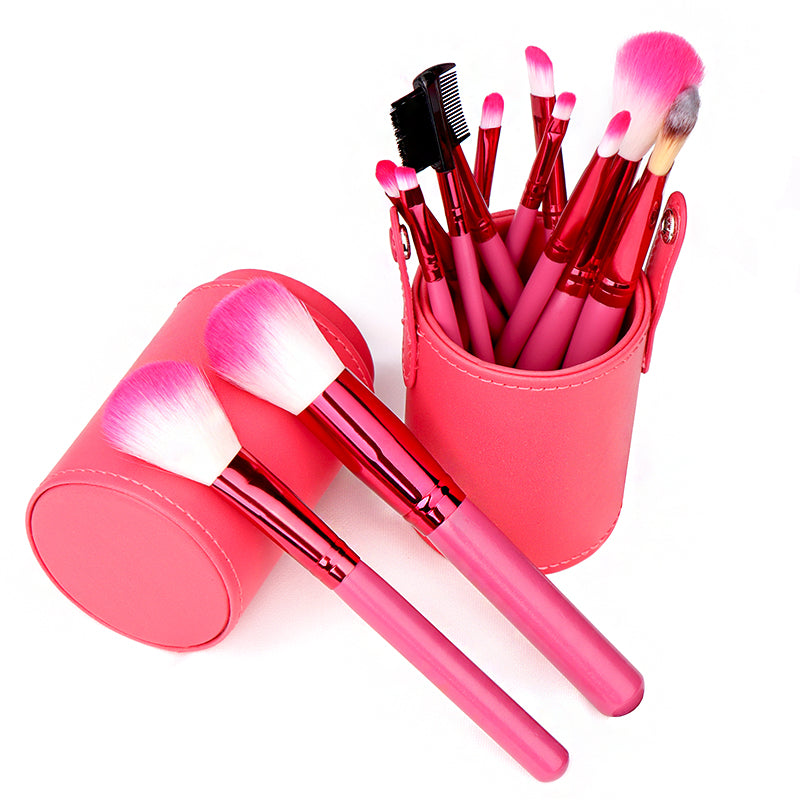 ✨ Full Beginner Beauty Tools Set — Soft Fiber Makeup Brushes 💄